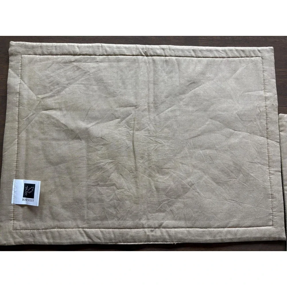 Pair Of ‘Happy Harvest” Fall Placemats 100% Cotton